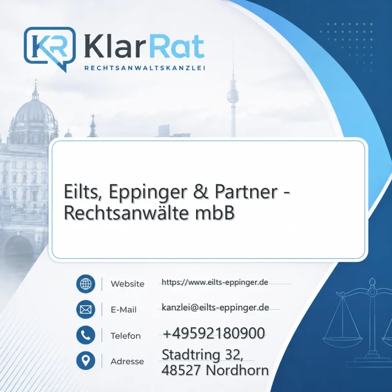 Eilts, Eppinger & Partner – Rechtsanwälte mbB