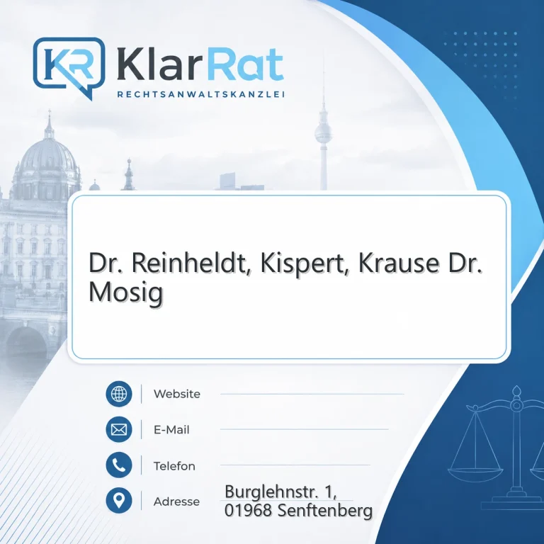Dr. Reinheldt, Kispert, Krause Dr. Mosig