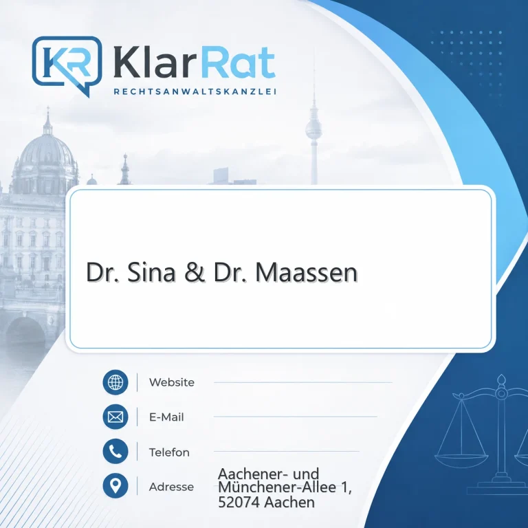 Dr. Sina & Dr. Maassen