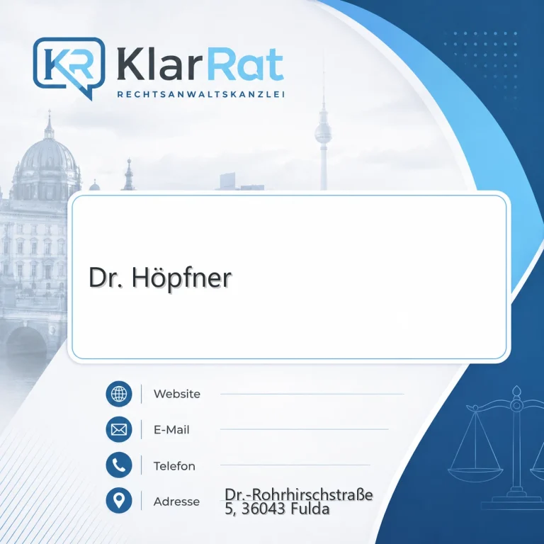 Dr. Höpfner