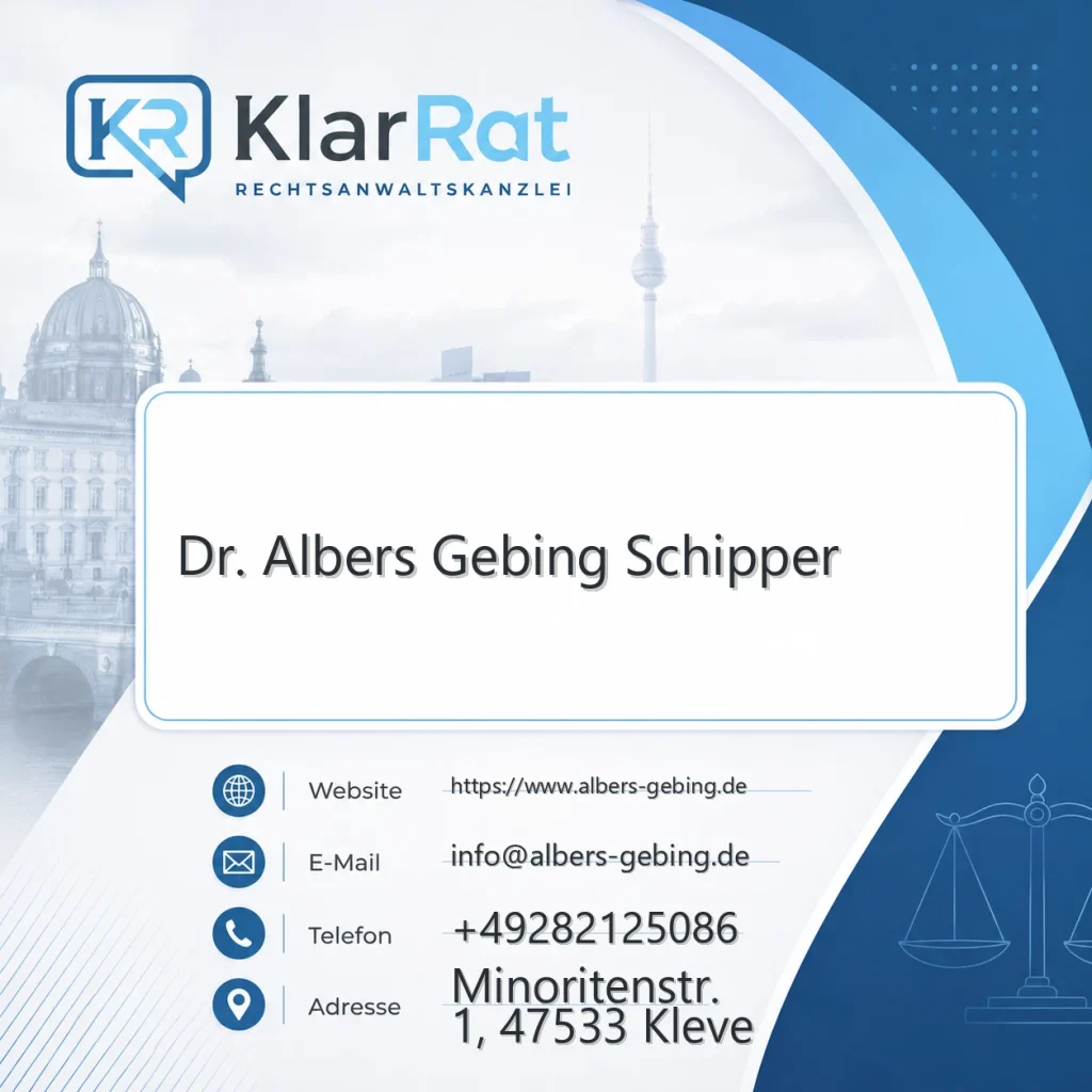 Dr. Albers Gebing Schipper